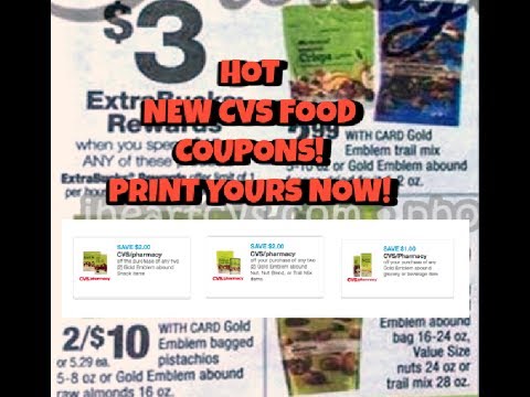 HOT—New CVS Food Coupons!!  Print yours Now!!