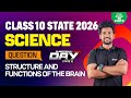 📑Question Of The Day❓Structure and Functions of the Brain | Class 10 Science | Xylem State 10 Tamil