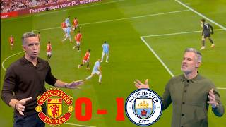 'This Is A Disastrous Mistake' Jamie Carragher Analysis Manchester United 0-1 Manchester City
