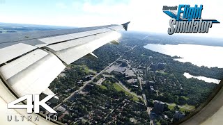 Flight Simulator 2023 | Airbus A320-200 | INSANE REALISM Landing At Ottawa Airport | 4K | MSFS screenshot 2