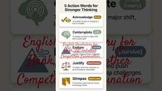 🔥Daily Vocabulary Power 💥| English For Bank & SSC Exam | #rbi #vocabulary #rbi #sbi #shorts #ssc