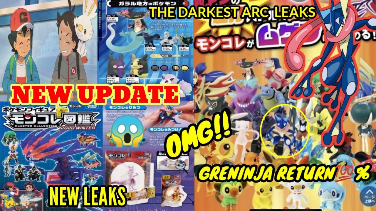 Pokemon Journeys New Update Greninja Return 100 The Darkest Arc New Leaks New Pokemon Eternatus Youtube