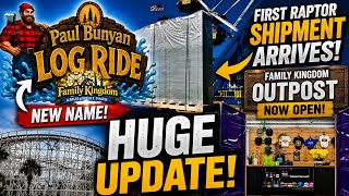 First Raptor Shipment ARRIVES at Family Kingdom! (2026 Update)