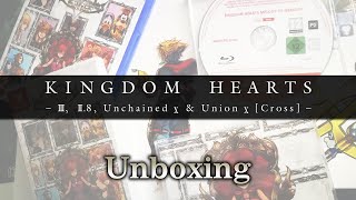KINGDOM HEARTS III, II.8, Unchained χ & Union χ [Cross] + KH MoM - Special Bundle [Unboxing]