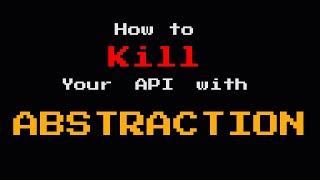 How to Use Abstraction to Kill Your API - Jonathan Marler - Software You Can Love Vancouver 2023