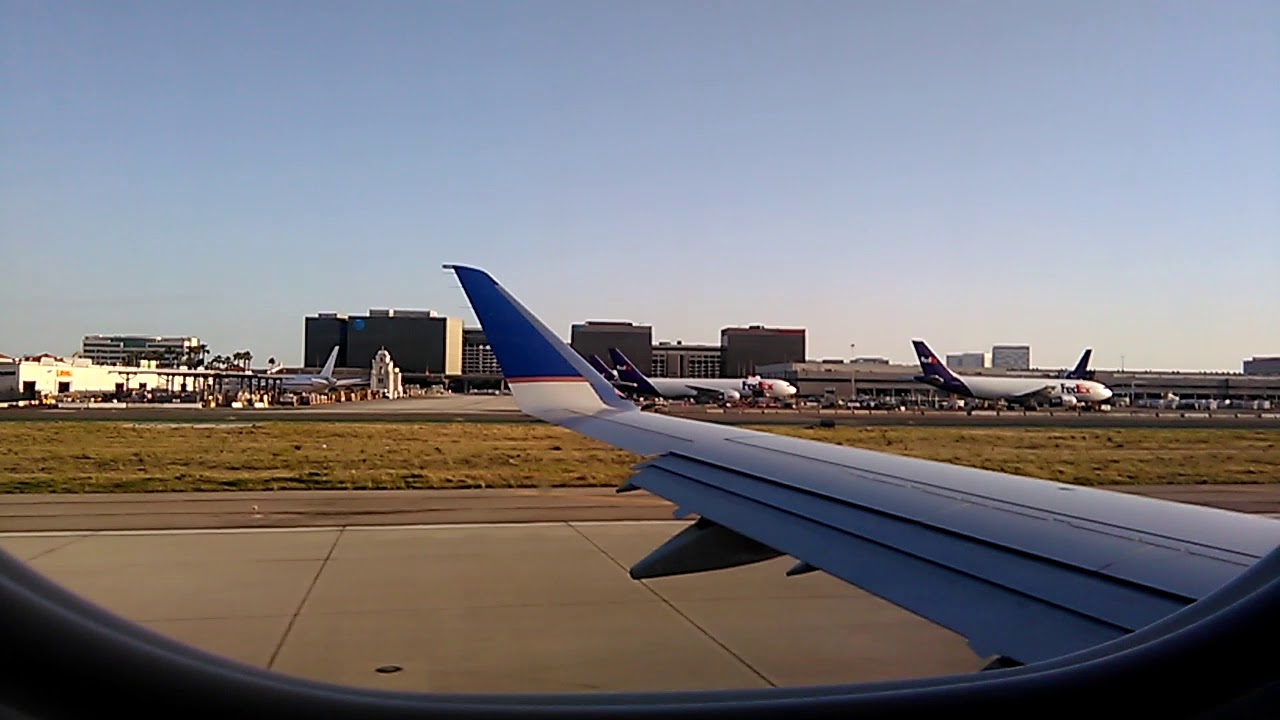 Take off from LAX YouTube