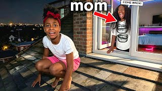 SNEAKING OUT The HOUSE While Grounded... 😱