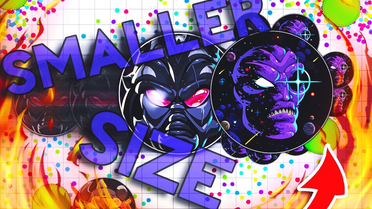 AGAR.IO - MY FIRST EVER SMALLER SIZE POPSPLIT // INSANE SAME SIZE POPSPLITS