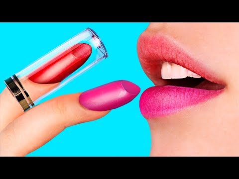 13 Easy Yet Useful Beauty Hacks And More DIY Lipstick And Lip Art Ideas