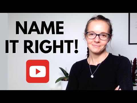 What Should I Name My Youtube Channel