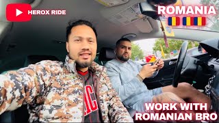 Romania🇷🇴 Finally New Glovo Delivery काम थालियो Romanian Brother With😜Marius Sorin Romania 🇷🇴 vlog