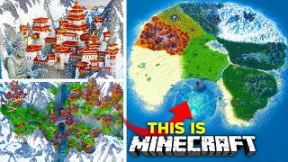 Transforming EVERYTHING In Minecraft  The ULTIMATE Survival World! | Part 10