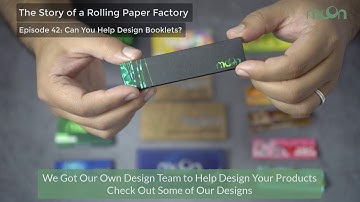 Unique Rolling Paper Booklets Designs | Rolling Paper Factory Stories | E42