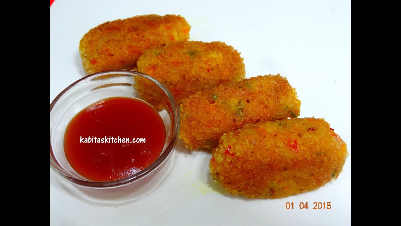 Mix Vegetable Cutlet Recipe-Paneer Vegetable Cutlet-Crunchy Vegetable Cutlet | Kabita Singh | Kabita