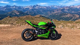 RIDING MY ZX6R UP PIKES PEAK. | 14,000 FT.