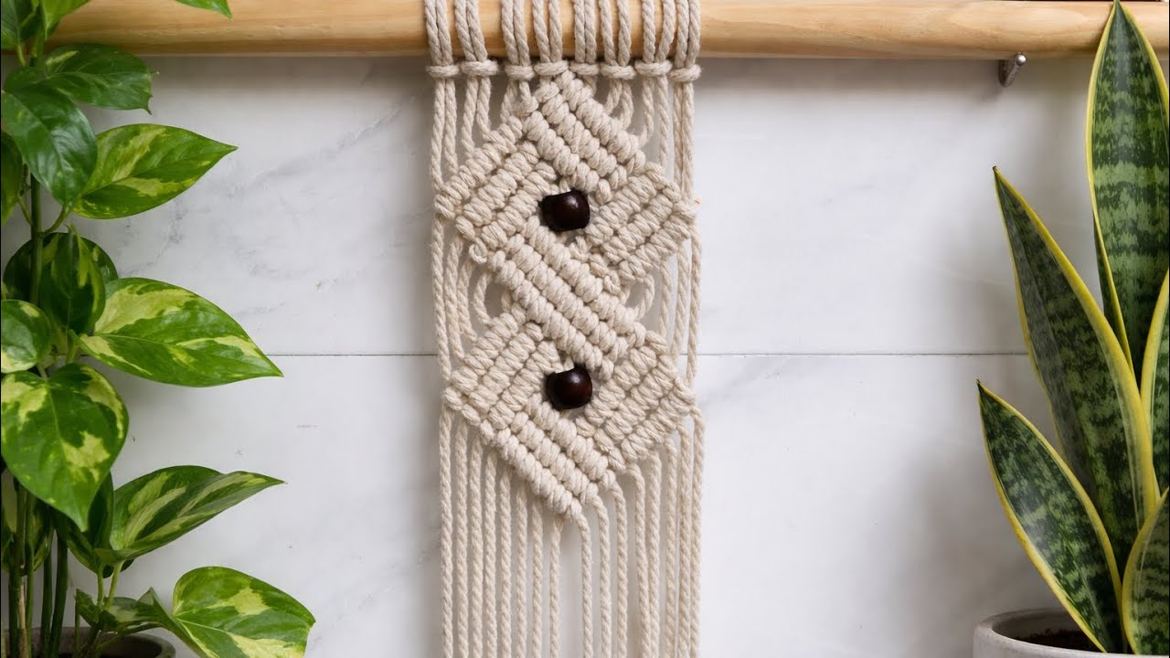Macrame Design Tutorial | Macrame Design | Easy Macrame Design | Macrame Design for Beginners 