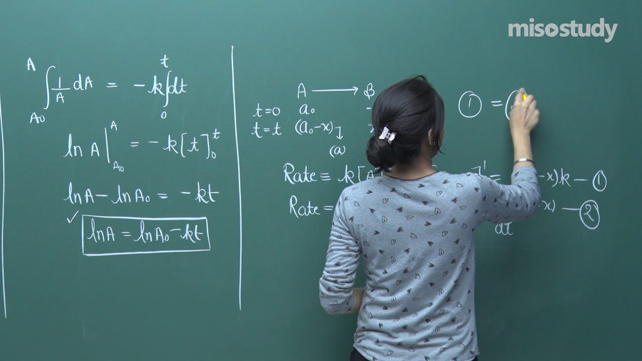 JEE Chemistry | First Order Reactions | Theory | In English | Misostudy