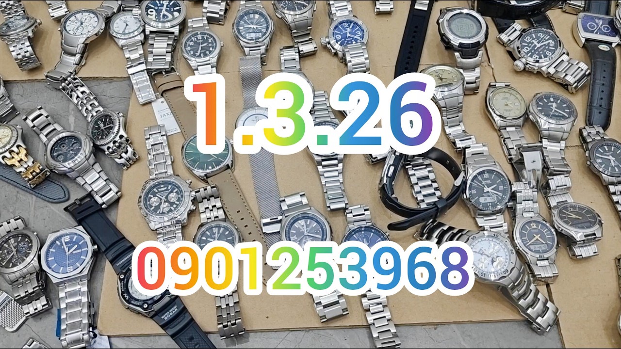 1.3.26 Review Đồng Hồ Si Pagani Design Oceanus Cotizen Wired Orient Sealane Edifice Cross LaptopDell