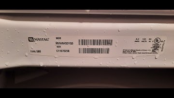 FixIt-023 - Repair of Washer Code LD - Maytag Model MVWB455YQ0