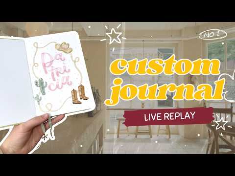 Live Custom Bullet Journal REPLAY June 2, 2026 | Packing Journal Orders #1748-1754