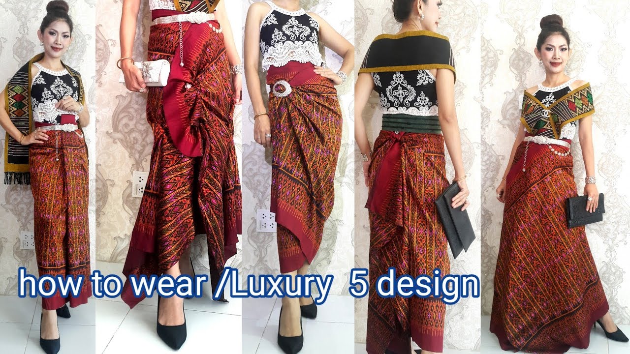 С чем носить стиль саронг 5 / Роскошная одежда