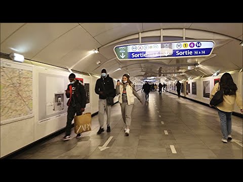 Métro Châtelet (Correspondance) - Paris underground