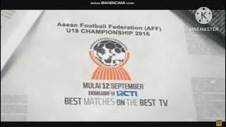 Download lagu (RCTI) Promo AFF U19 championship 2016 (Mulai 12 September 2016)