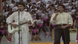Leandro & Leonardo - Entre Tapas e Beijos / Domingão do Faustão 1989