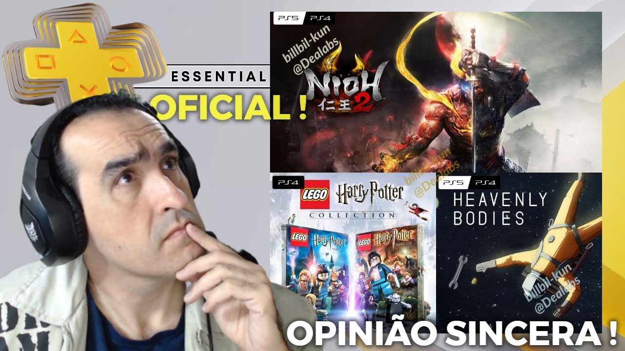 LIBERAÇÃO DOS JOGOS DA PS PLUS ESSENTIAL DE NOVEMBRO 2022 - é hoje! Os 3  jogos deste mês! 