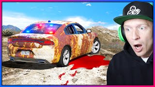 I found an ABANDONED POLICE CAR, but something is WRONG!! (GTA 5 Mods Gameplay)