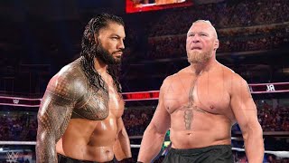 Brock Lesnar vs Roman Reigns 60 Mintues IRON Man Undisputes Championship Match