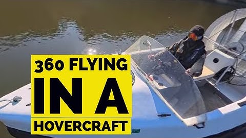 Skimming the Surface in Starcruiser Hovercraft | 360 Ride Experience