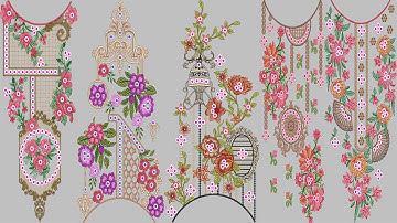 Wilcom Designs - 9 MM Sequence Designs Data 2 + 1 - Zahid Hussain