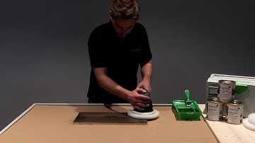 How to Apply Osmo Wood Wax Finish with a Festool Rotex
