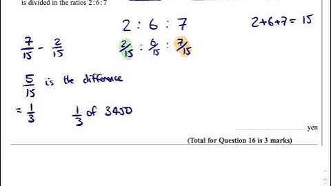 June 2018 Paper 2F 2 Question 16 IGCSE Maths Edexcel Mathematics