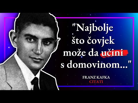 Franz Kafka - Ove Misli Otkrivaju Duboku Istinu o Životu | Citati i Izreke