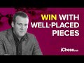 Win in Chess With Well-Placed Pieces! 👊 Chess Strategy Basics ♟ (IM Robert Ris)