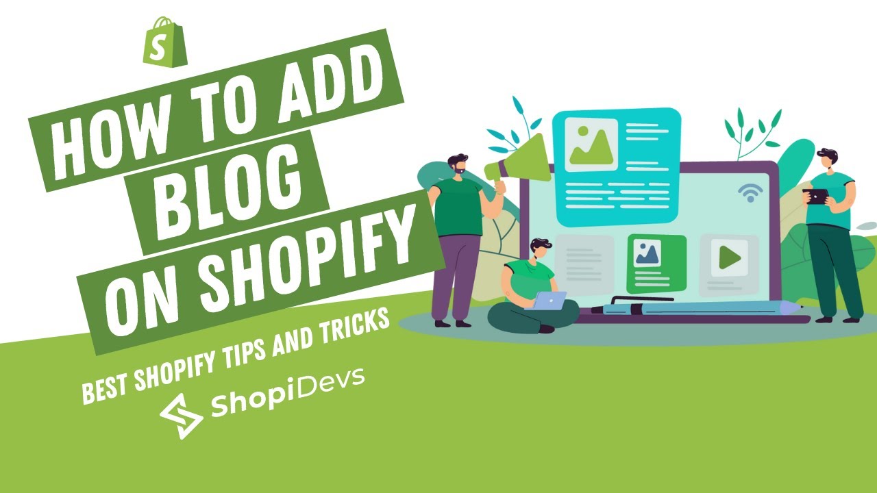 How to Add Blog to Your Shopify Store | Shopify Tutorial for Beginners ...