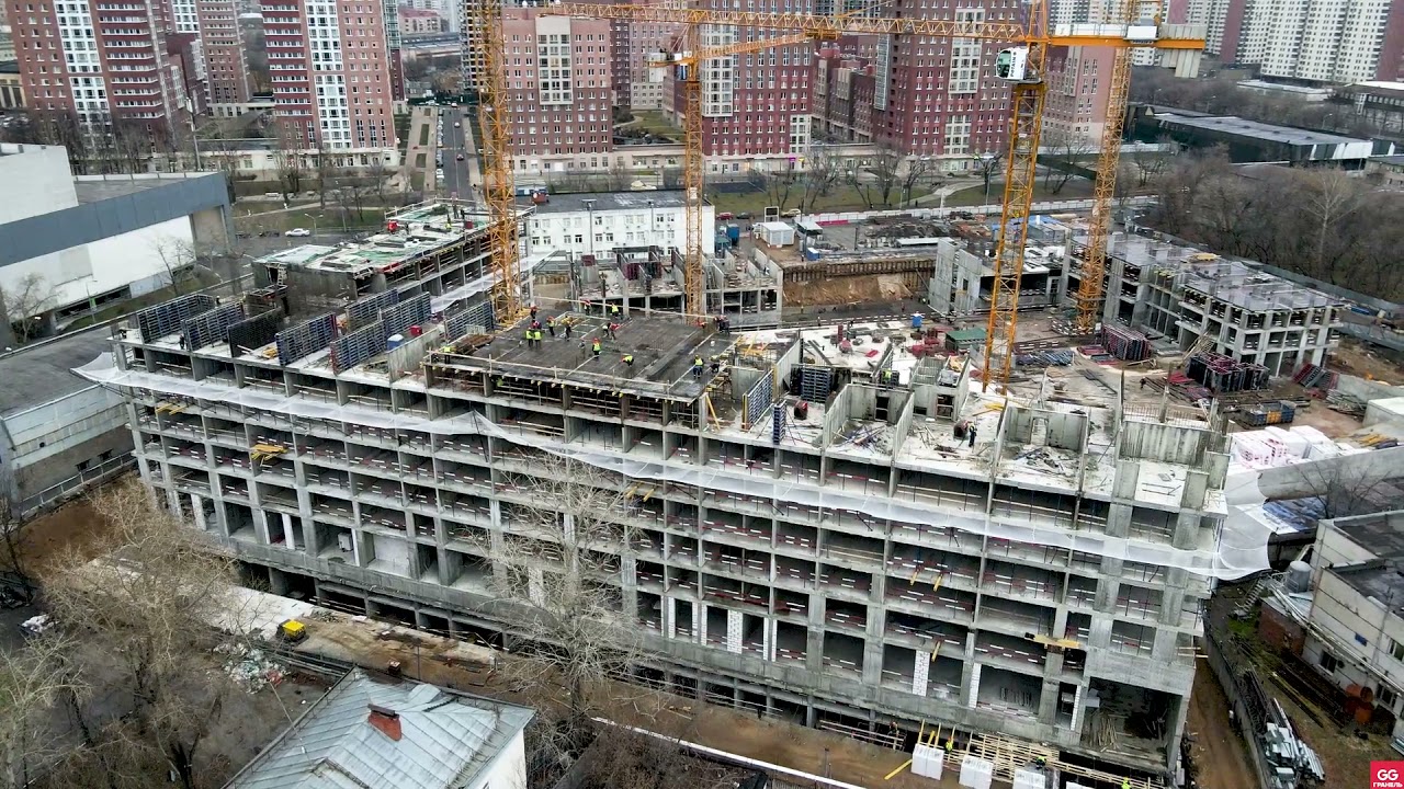 ЖК Профит — съёмка с воздуха (ноябрь 2021)