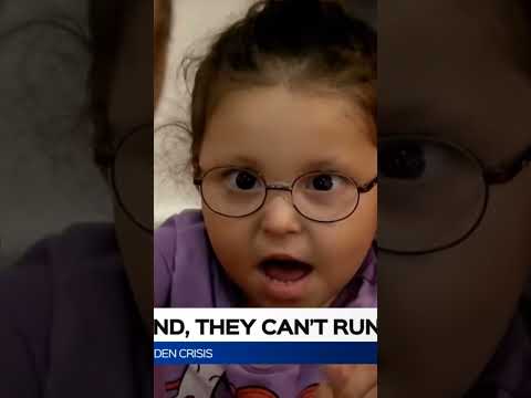 Video when siren sound they cant run