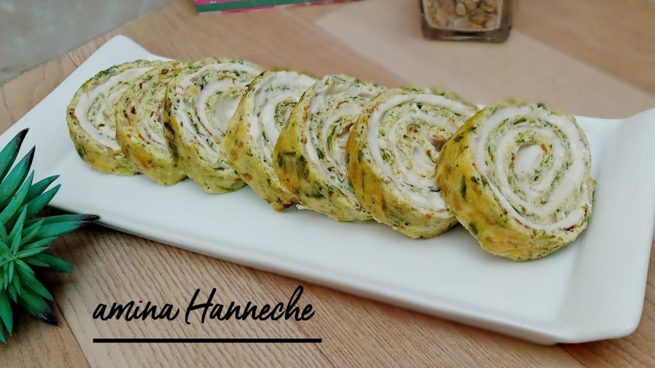 عندك القرعة ارواحي نحضرو اروع رولي بالقرعة 😍 roulé de courgette