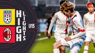 HIGHLIGHTS: Casa FC vs AC Milan U13 MIC Football 2024