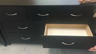 IDEALHOUSE Dresser for Bedroom with 7 Drawers, Storage Chest of Drawers with Metal Handle