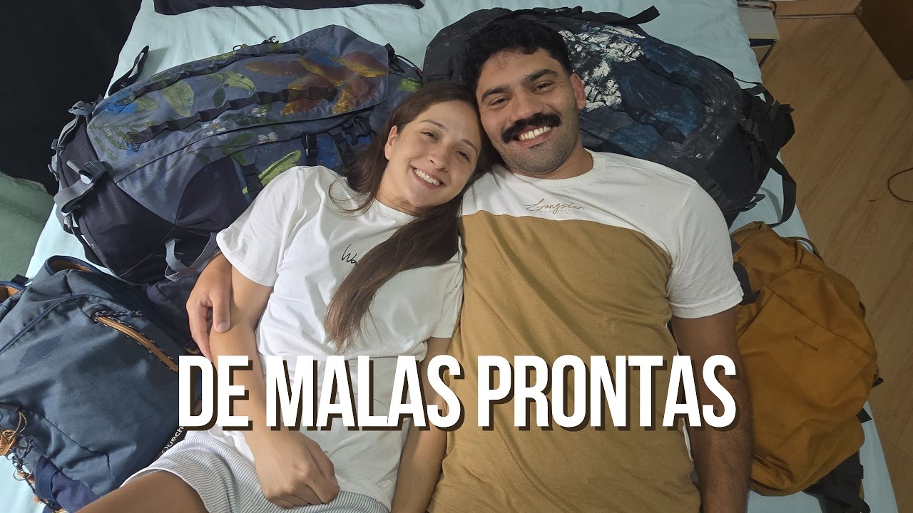 O que estamos levando para o nosso mochilão na Ásia