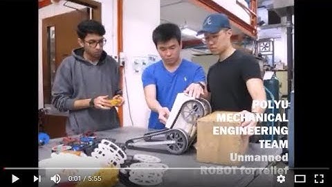 PolyU ME Robot triumphed in IMechE 2018