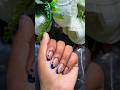 Blue color simple nails 🧿💙 #simple #easynailart #fypシ #yt #nailart #shorts