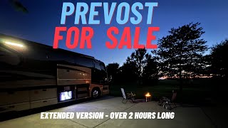 Prevost H3-45 RV Coach Camper Class A Bus for Sale - Extended Version