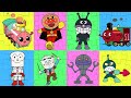 アンパンマンパズルで遊ぼう🌈動くパズル大会🌈おもちゃ アニメ 知育 幼児 赤ちゃん向け 幼児向け 教育 パズル