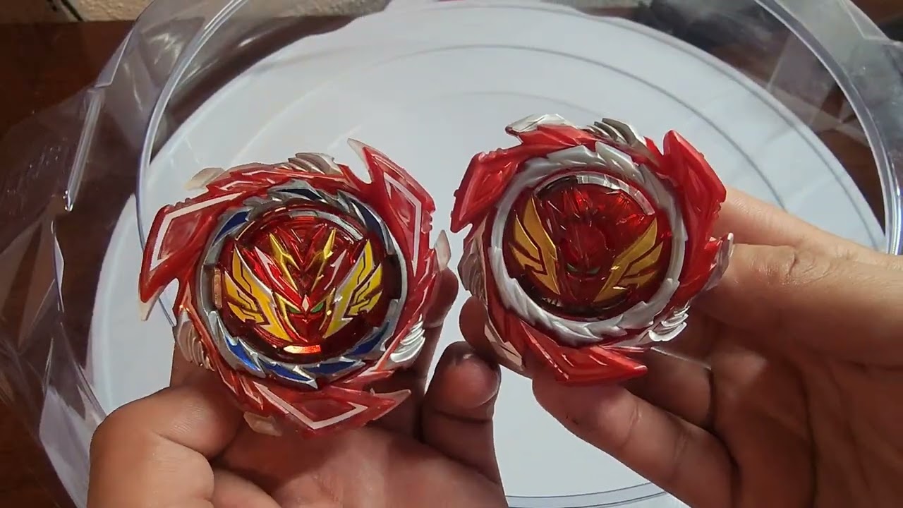 Savior Valkyrie Rashad Ver VS Salvage Valtryek Rashad V7 / Beyblade ...