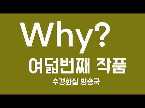 why?와이 여덟번째 작품 | 수경화실 방송국